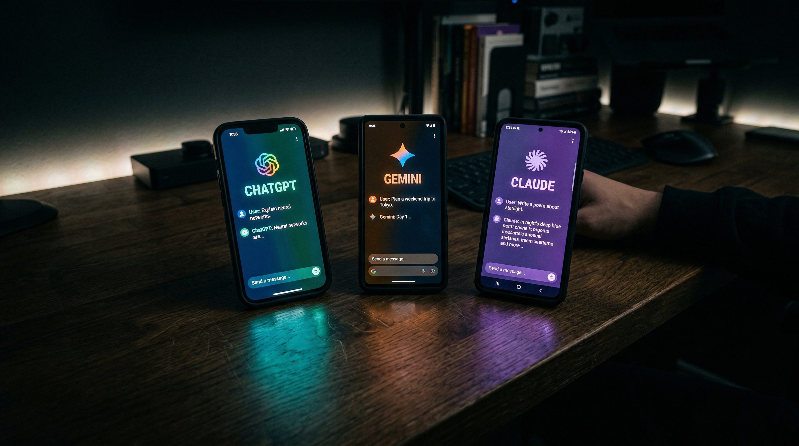 ChatGPT vs Claude vs Gemini